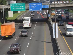 Hampir 1 Juta Kendaraan Tinggalkan Jabotabek via Tol Jelang Nataru