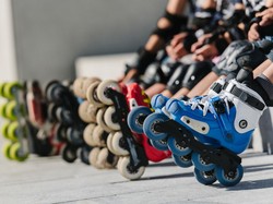 Dilema Bersepatu Roda di Jakarta, Ogah di Jalan Tapi Lintasan Cuma Satu