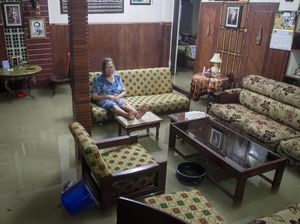 Kali Senggol Meluap, Permukiman di Kampung Timuran Solo Kebanjiran