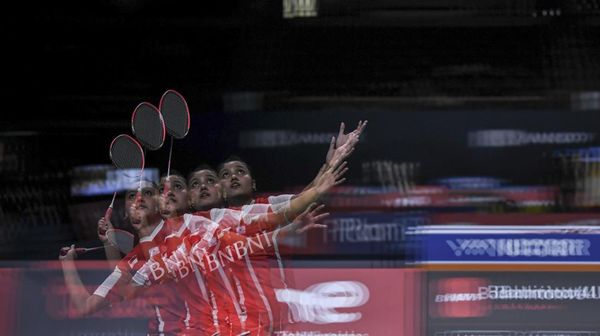 Lihat Aksi Pebulutangkis RI Kalahkan Prancis 5-0 di Uber Cup 2022
