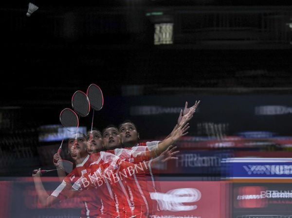 Lihat Aksi Pebulutangkis RI Kalahkan Prancis 5-0 di Uber Cup 2022
