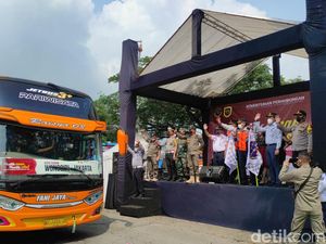 Ribuan Kaum Boro Wonogiri Ikut Arus Balik Lebaran Gratis Hari Ini