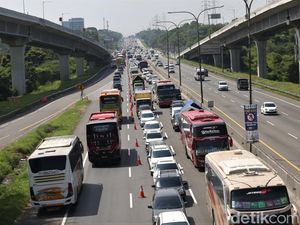 Tol Japek Masih Padat, Polisi Sebut Mudik Susulan
