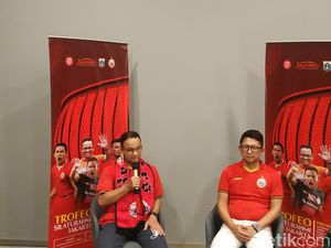 Anies Baswedan Izinkan Persija Berkandang di Stadion JIS Anies Baswedan Izinkan Persija Berkandang di Stadion JIS