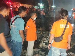 Penyebab Pasar Ngadiluwih Kediri Terbakar Masih Diselidiki