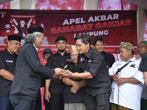 1.000 Simpatisan Ganjar Pranowo Hadiri Apel Akbar di Lampung