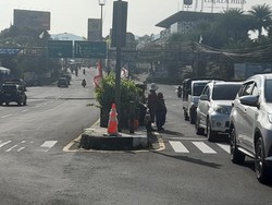 Tak Ada One Way, Lalin Jalur Puncak Bogor Lancar di Kedua Arah