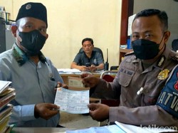Sopir Bus Ugal-ugalan di Tulungagung Ditilang Meski Sudah Minta Maaf