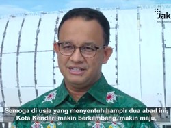 Anies Ucapkan Selamat HUT Kendari ke-191, Wali Kota: Itu Inisiatif Sendiri