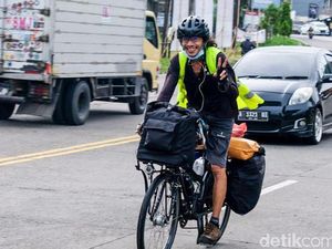 Kisah Seru Mudik Lebaran Pakai Sepeda Serpong-Palembang PP