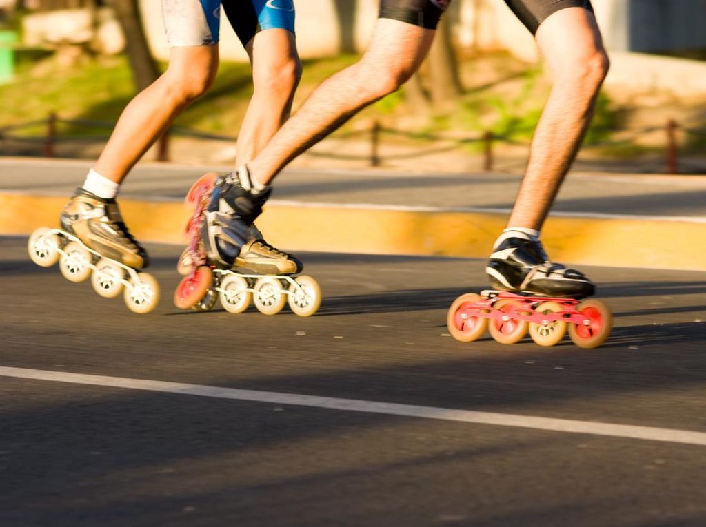 Atlet Sepatu Roda Kerap Masuk Jalan Raya, Seberat Apa Sih Latihannya?