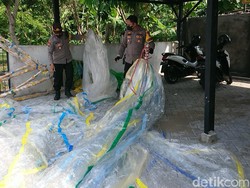 23 Balon Udara Diamankan Saat Lebaran Ketupat di Trenggalek