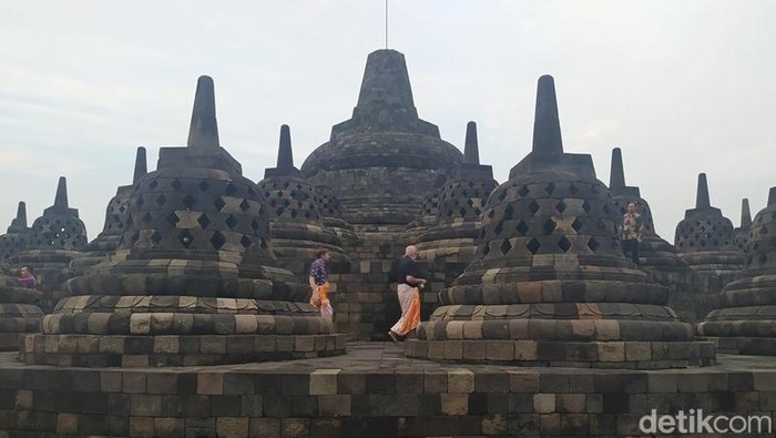 Candi Borobudur, Kabupaten Magelang, Jawa Tengah.