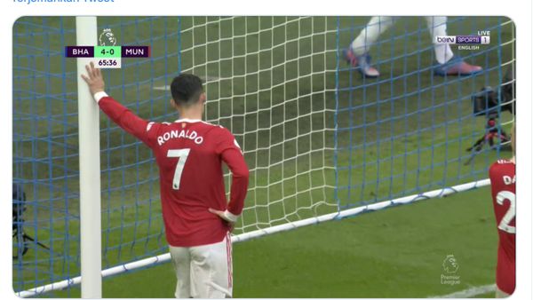 Meme Liar Ronaldo Pindah Klub Usai MU Gagal ke Liga Champions