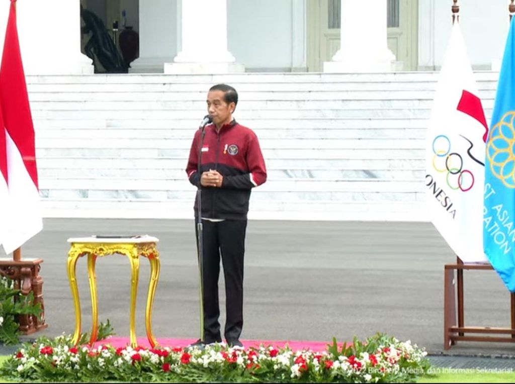 Presiden Jokowi Harapkan Indonesia Tembus Tiga Besar SEA Games 2021
