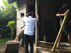 Lalai saat Memasak, Dapur Warga Muncan Karangasem Terbakar