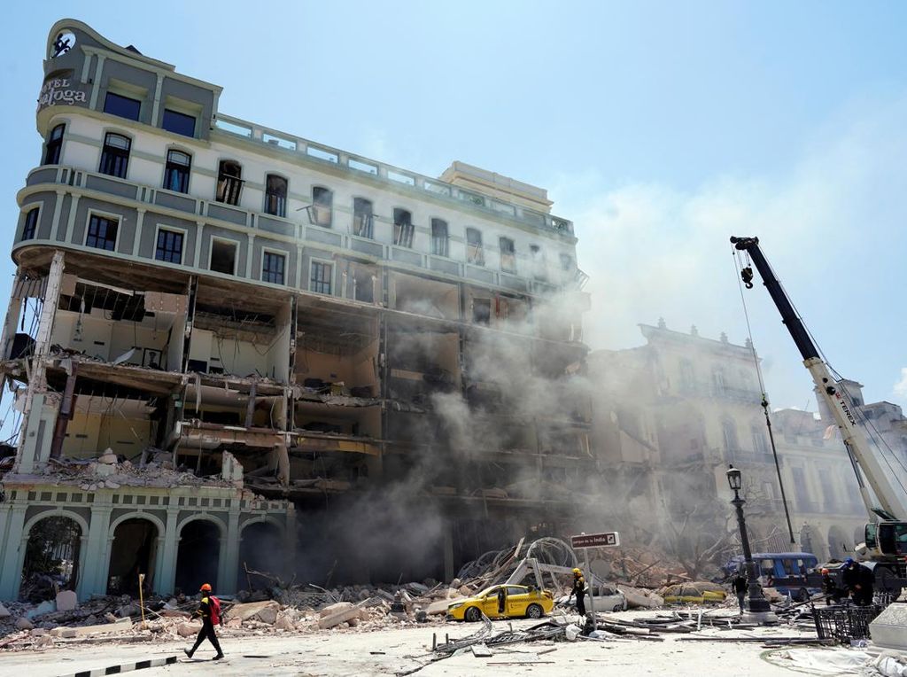 Duarr... Ledakan Guncang Hotel Paling Eksklusif di Kuba