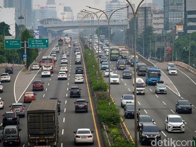Libur Lebaran Selesai, Jalan Tol di Jakarta Ramai Lagi