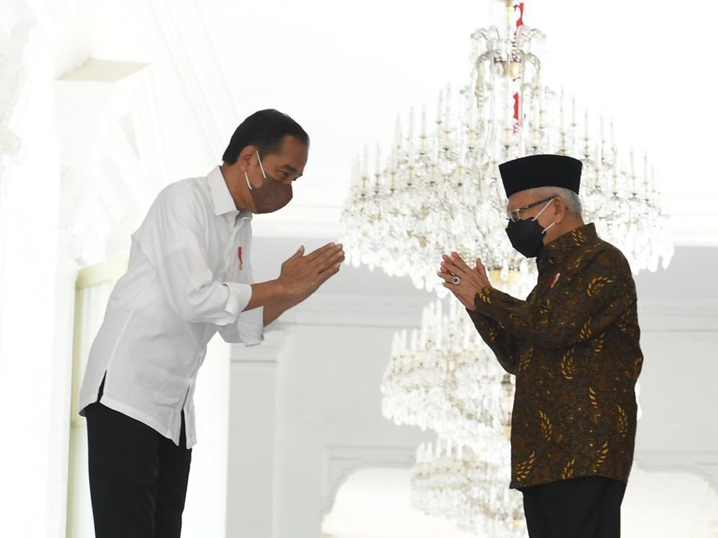 Maruf Tausiyah, Jokowi: Ini Enaknya Kalau Wapresnya Pak Kiai