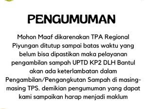 TPST Piyungan Diblokade Warga, DLH Bantul Setop Ambil Sampah