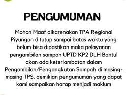 TPST Piyungan Diblokade Warga, DLH Bantul Setop Ambil Sampah