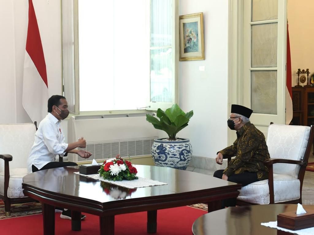 Mau ke AS, Jokowi Limpahkan Tugas Ini ke Maruf Amin