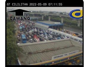 Sejumlah Titik di Tol Jagorawi Arah Jakarta Macet Pagi Ini Sejumlah Titik di Tol Jagorawi Arah Jakarta Macet Pagi Ini