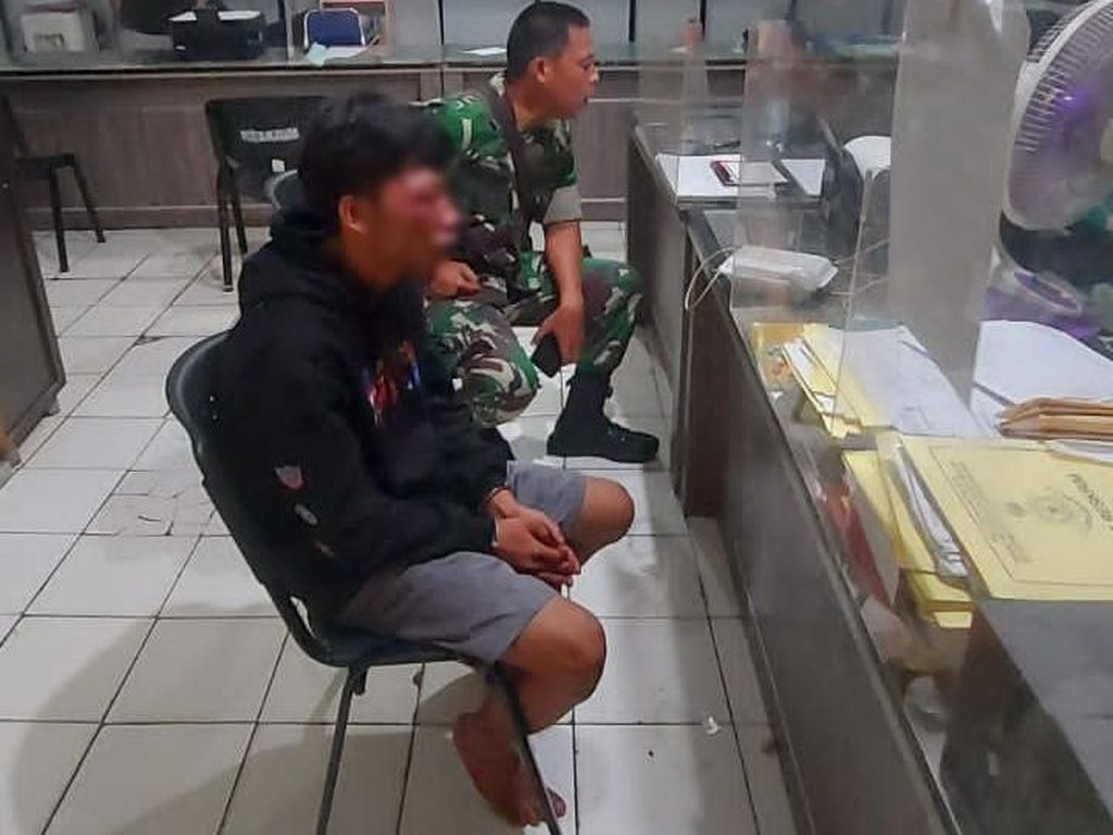 Ini Satu Begal Kebayoran Baru yang Berhasil Ditangkap Anggota TNI