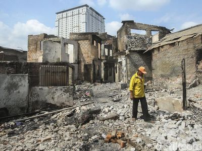 Situasi Terkini di Pasar Gembrong yang Bakal Dibagusin Pascakebakaran