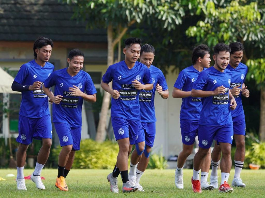 Snapshot Latihan Perdana Arema FC