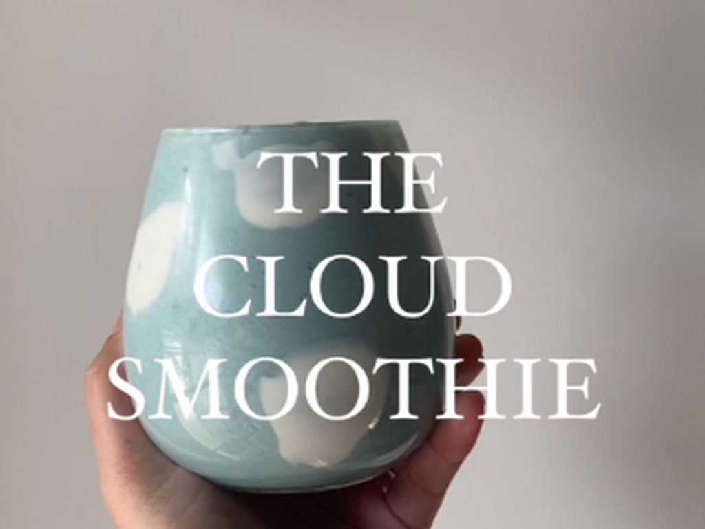 Cloud Smoothie, Tren Minuman Baru Bentuk Awan yang Viral
