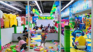 Libur Sekolah Diperpanjang, Wahana Bermain Anak Ramai Pengunjung