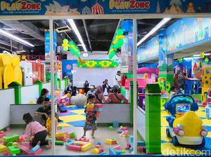 Libur Sekolah Diperpanjang, Wahana Bermain Anak Ramai Pengunjung