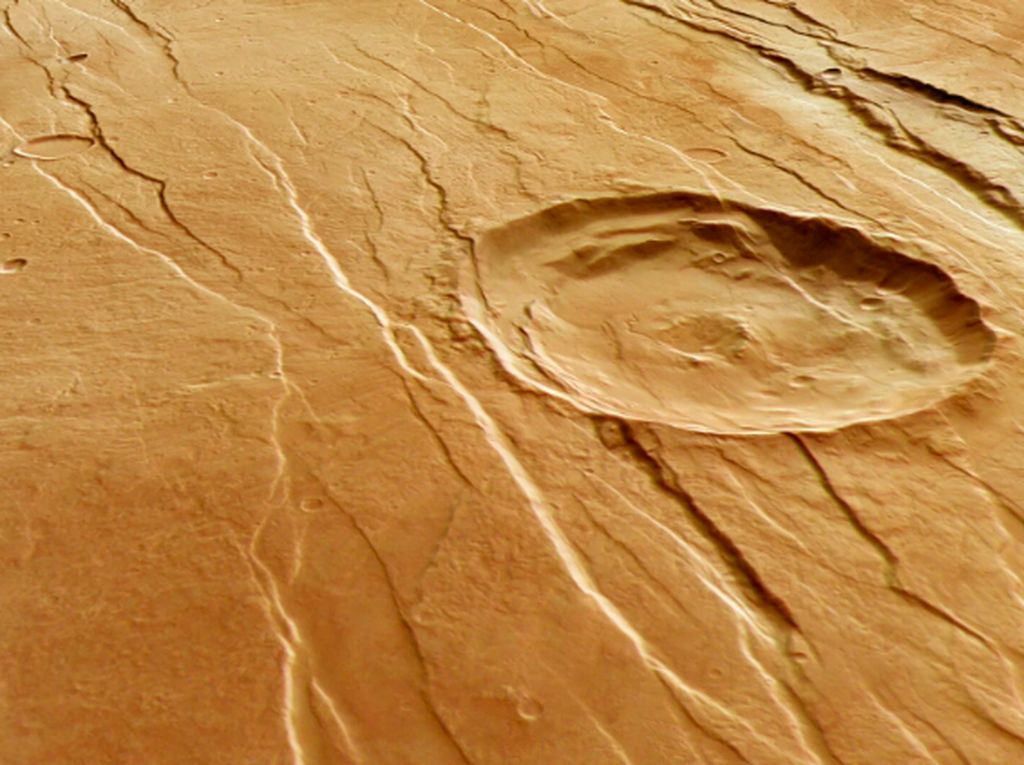 Ditemukan Bekas Cakar Raksasa di Permukaan Mars Ditemukan Bekas Cakar Raksasa di Permukaan Mars