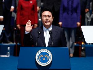 Yoon Suk-yeol Dilantik Jadi Presiden Korsel, Megawati Hadir Jadi Tamu