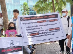 Pengungsi Afganistan di Medan Tuntut Dipindahkan ke Negara Ketiga