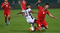Di menit ke-77, Witan Sulaeman bikin brace. Dalam skema serangan balik yang cepat, Saddil mengejar bola di sisi kanan pertahanan Timor Leste. Saddil langsung memberi umpan tarik dan Witan melepas tembakan keras, masuk!