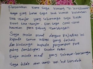 Minta Maaf-Menyesal, Ini Sanksi Pelaku Vandalisme di Pura Gubug Minta Maaf-Menyesal, Ini Sanksi Pelaku Vandalisme di Pura Gubug