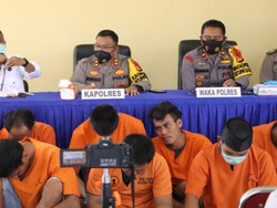 16 Sindikat Pencuri Besi Kabel PT Pertamina Hulu Rokan Dibekuk