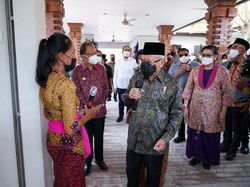 Vaksinasi Booster Sudah 68%, Wapres: Tak Perlu Khawatir Datang ke Bali