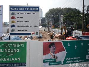 Lalu Lintas Jl Dewi Sartika Depok Direkayasa Imbas Pembangunan Underpass Lalu Lintas Jl Dewi Sartika Depok Direkayasa Imbas Pembangunan Underpass