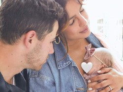 Pertama Kalinya Anak Nick Jonas dan Priyanka Chopra Tampil di Publik