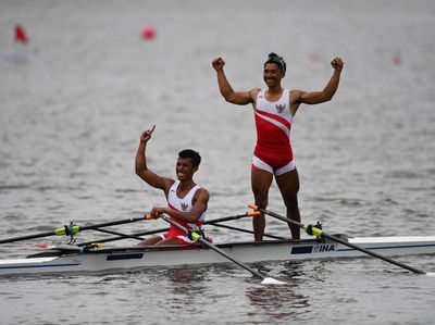 Dayung Boyong Emas Pertama Indonesia di SEA Games Vietnam