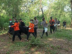 Jenazah Tinggal Tulang Belulang Nyangkut di Pohon Dekat Wisata Spiritual Ngawi