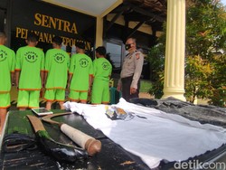 Bacok Warga, Anggota Geng Motor di Cianjur Didor Polisi