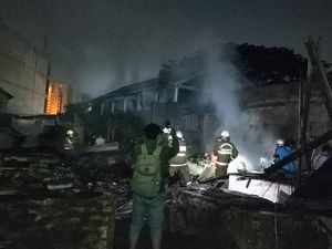 Kebakaran Pasar Ciputat juga Hanguskan 4 Rumah, Termasuk Milik Ketua RT