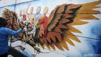 Keberagaman Indonesia dalam Mural