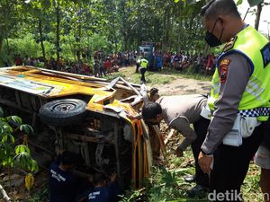 Dua Orang Tewas Akibat Kereta Kelinci Terbalik di Boyolali