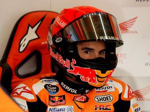 Marc Marquez Jatuh, Langsung Balik ke Sirkuit Lagi