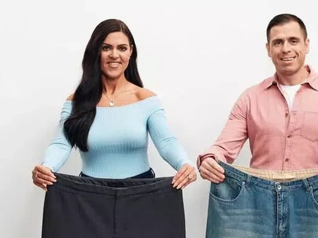 Kompak Diet, Pasangan Ini Berhasil Turunkan BB 95 Kilogram